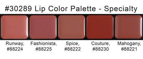 specialty lip palette