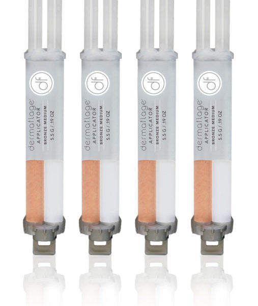 Dermaflage 4pk Applicator Refill - Blur Makeup Room