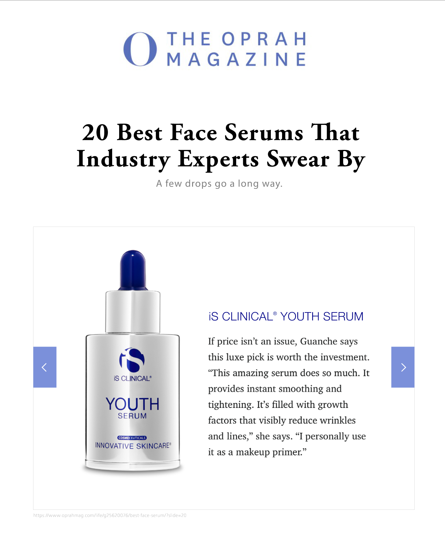 iS Clinical Youth Serum Toronto
