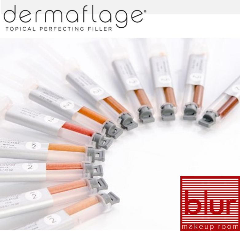 Dermaflage 4pk Applicator Refill - Blur Makeup Room